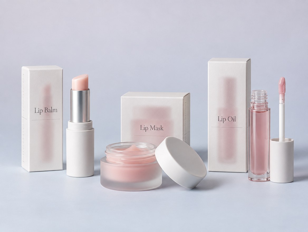 Private label lip balm and lip mask made in Korea
