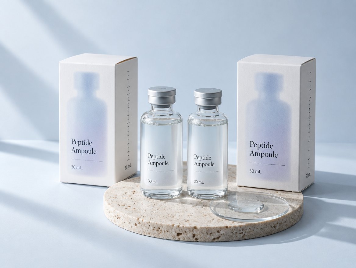 Private label ampoule vials made in Korea