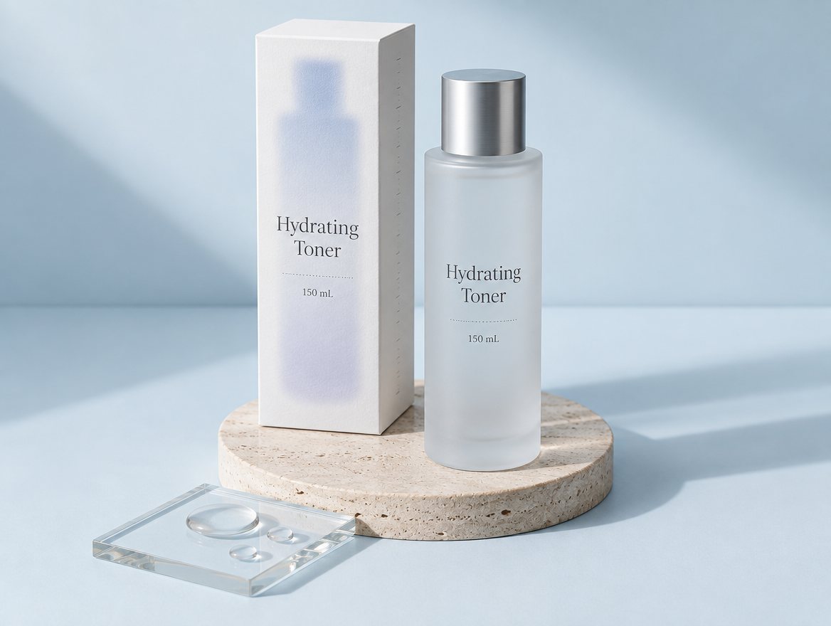 Private label toner bottles made in Korea