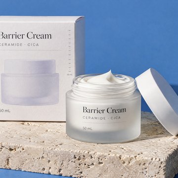 Cream in a jar
