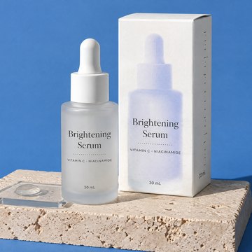 Serum in a dropper bottle