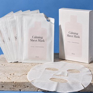 Sheet masks in printed pouches